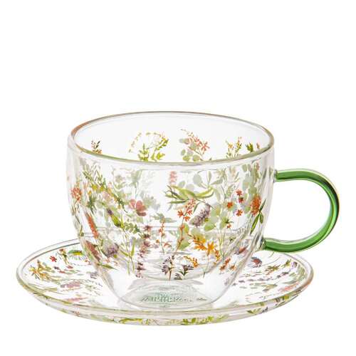 Wildflowers Forest double walled Cup & Saucer