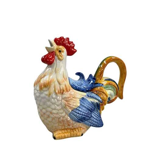 Cosmos Rooster Teapot