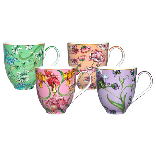 Mystique Coupe Mug set of 4