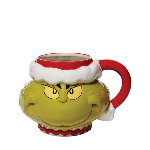 Grinch Santa Mug