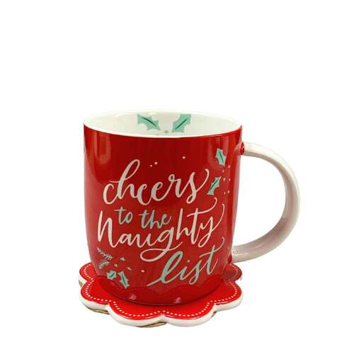 Dasher Mug & Coaster