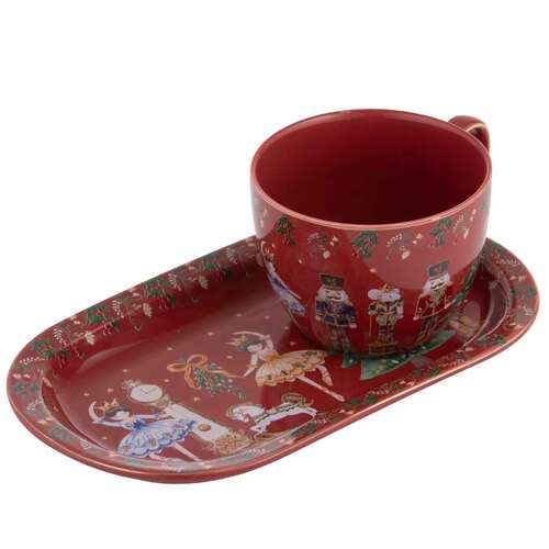 Christmas Wonderland Mug & Plate Set