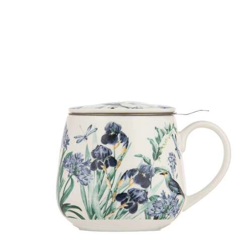 Iris Garden 3 Piece Infuser Mug