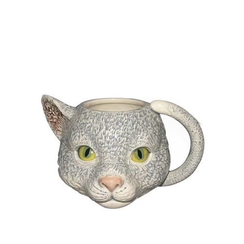 Cat Head Mug