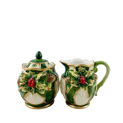 Emerald Holiday Sugar & Creamer