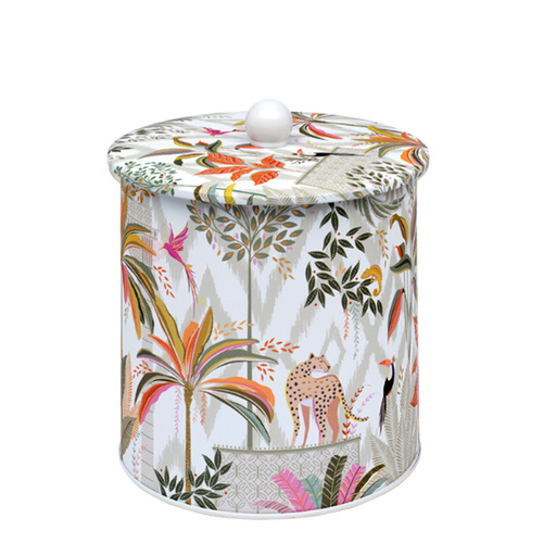 Sara Miller Palm Garden Biscuit Barrel