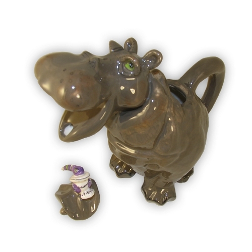 Hippo Teapot